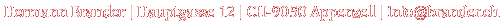 Hermann Brander | Hauptgasse 12 | CH-9050 Appenzell | info@brander.ch
